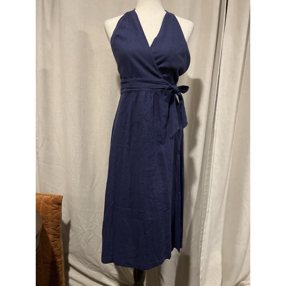 Alohas Women's Dress Medium Linen Blend